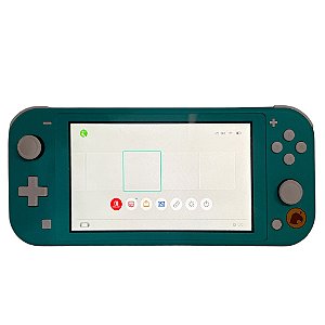 Console Nintendo Switch Lite Azul Turquesa (Animal Crossing) - Nintendo