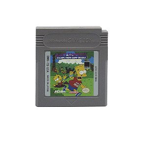 Jogo Bart Simpson's Escape from Camp Deadly - GBC