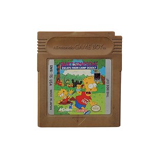 Jogo Bart Simpson's Escape from Camp Deadly - GBC