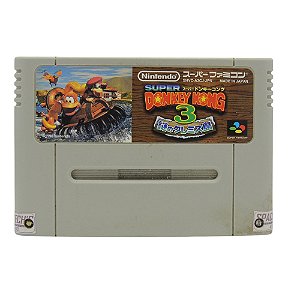 Jogo Donkey Kong Country 3 - Dixie Kong's Double Trouble - Super Famicom [Japonês]