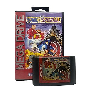 Jogo Sonic the Hedgehog Spinball - Mega Drive