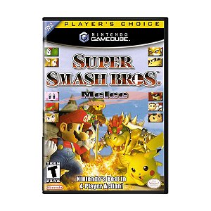 Jogo Super Smash Bros Melee - GameCube (Player's Choice)