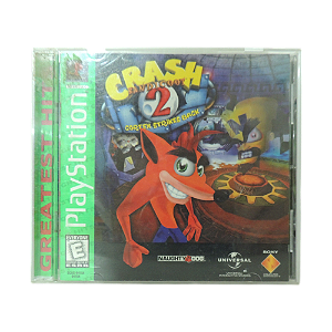 Jogo Crash Bandicoot 2: Cortex Strikes Back - PS1