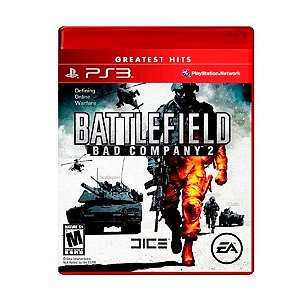 Jogo Battlefield: Bad Company 2 - PS3 (Greatest Hits)