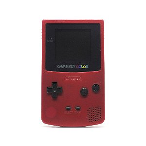 Console Game Boy Color Vermelho - Nintendo