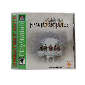 Jogo Final Fantasy Tactics - PS1 (Greatest Hits)
