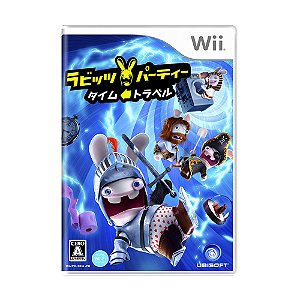 Jogo Rabbids Party: Time Travel - Wii (Japonês)