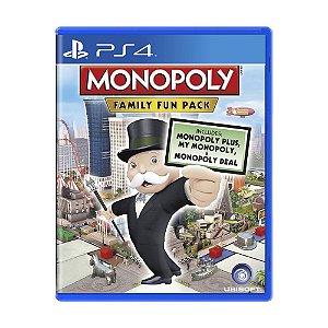 Jogo Monopoly Family Fun Pack - PS4