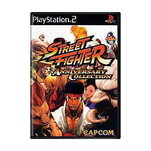 Jogo Street fighter (Anniversary collection) - PS2