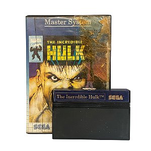 Jogo The Incredible Hulk - Master System