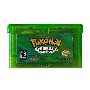 Jogo Pokémon Emerald Version - GBA (REPRO)