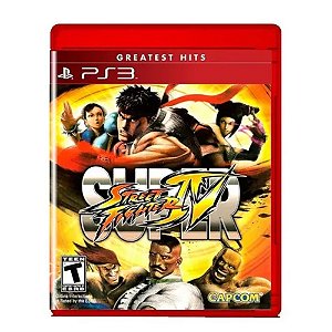 Jogo Super Street Fighter IV - PS3 (Greatest Hits)