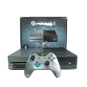 Console Xbox One 1TB (Edição Halo 5: Guardians) - Microsoft