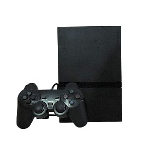 Console PlayStation 2 Slim Preto - Sony (Desbloqueado 1.82)