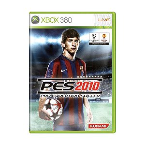 Jogo Pro Evolution Soccer 2010 (PES 10) - Xbox 360