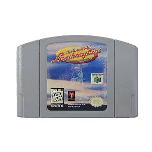Jogo Automobile Lamborghini - N64