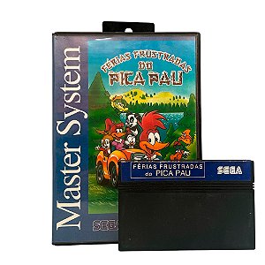 Jogo Ferias Frustradas do Pica Pau - Master System