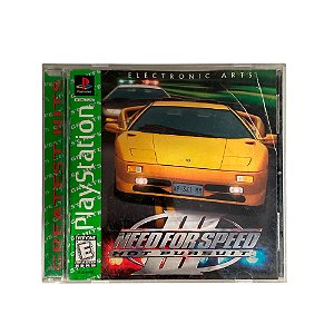 Jogo Need for Speed III: Hot Pursuit - PS1 (Greatest Hits)