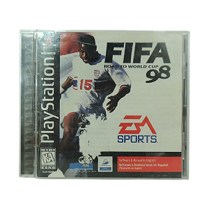 Jogo FIFA: Road to World Cup 98 - PS1