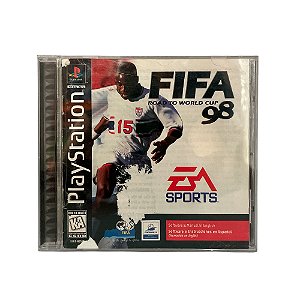 Jogo FIFA: Road to World Cup 98 - PS1