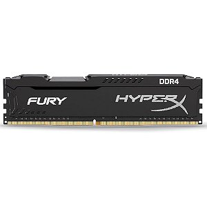 Memória Gamer Fury HyperX 4GB 2133MHz DDR4 Preto - Kingston