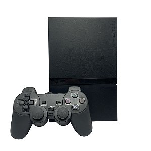 Console PlayStation 2 Slim Preto - Sony (Desbloqueado 1.93)