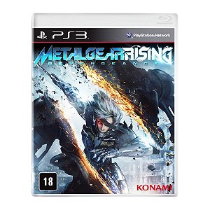 Jogo Metal Gear Rising Revengeance - PS3 (Lacrado)