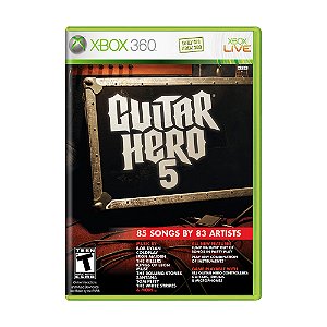 Jogo Guitar Hero 5 - Xbox 360