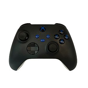 Controle Microsoft Preto Personalizado - Series X, S, One