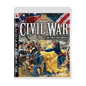Jogo History Civil War: Secret Missions - PS3