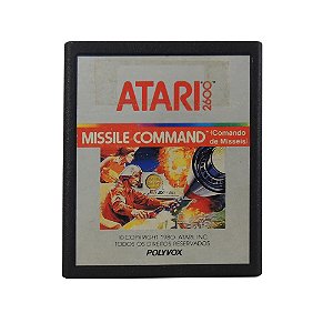 Jogo Missile Command - Atari