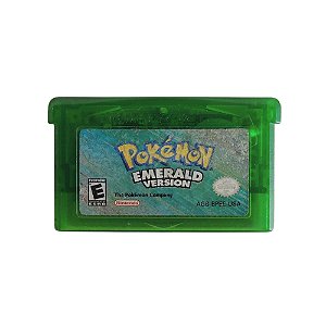 Jogo Pokémon Emerald Version - GBA