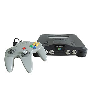 Console Nintendo 64 Cinza - Nintendo