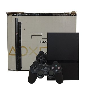 Console PlayStation 2 Slim Preto - Sony
