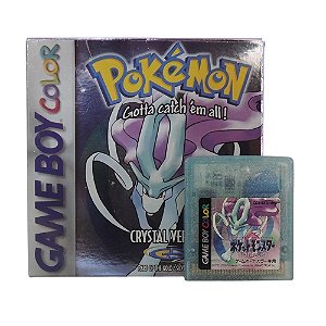 Jogo Pokémon Crystal Version (Japonês) - GBC