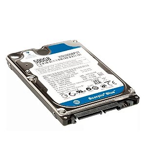 HD 500GB 2,5" Sata Blue- Western Digital (WD)