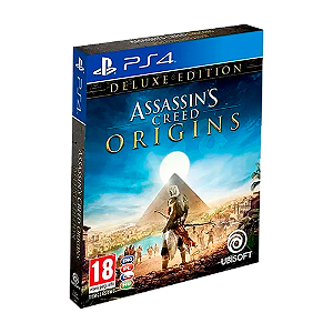 Jogo Assassin's Creed Origins - PS4 (Deluxe Edition)