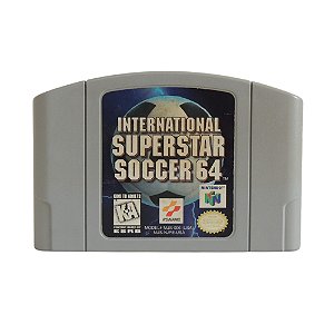 Jogo International Superstar Soccer 64 - N64
