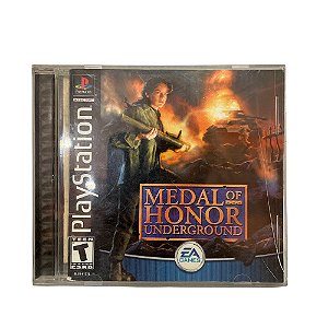 Jogo Medal of Honor Underground - PS1