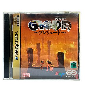 Jogo Grandia - Sega Saturn (Japonês, Capa Paralela)