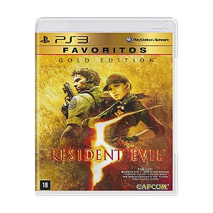 Jogo Resident Evil 5 Gold Edition - PS3 (FAVORITOS)