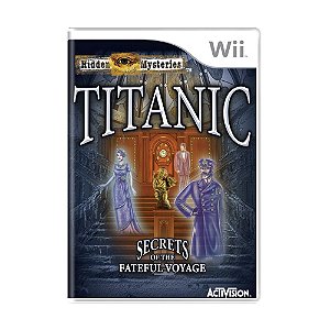 Jogo Hidden Mysteries: Titanic - Secrets of the Fateful Voyage - Wii
