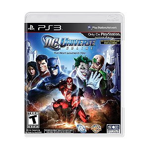 Jogo DC Universe Online: The Next Legend Is You - PS3 (Servidor Inativos)