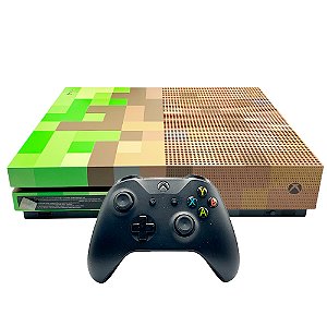 Console Xbox One S 1 TB (Minecraft Limited Edition) - Microsoft