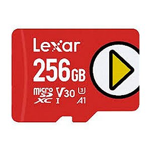 Cartão de Memória MicroSD 256GB - Lexar Play