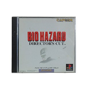 Jogo Biohazard Director's Cut - PS1 (Japonês)