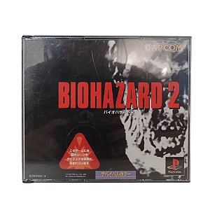 Jogo Resident Evil 2 (Biohazard 2) - PS1 (Japonês)