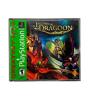 Jogo The Legend Of Dragoon - PS1 (Greatest Hits)