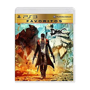 Jogo DmC: Devil May Cry - PS3 (Favoritos)