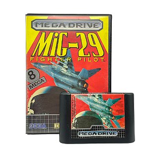 Jogo MIG-29 Fighter Pilot - Mega Drive